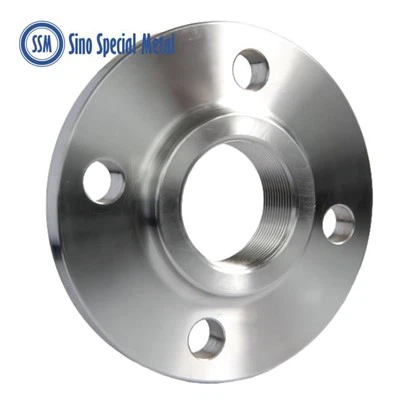 Menetes csavaros UNS N04400 JIS NW 4400 WNR 2.4360 Monel 400 karima