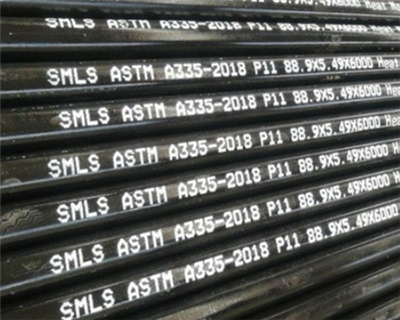 ASTM A335 P11 varrat nélküli ferritet ötvözött acélcső